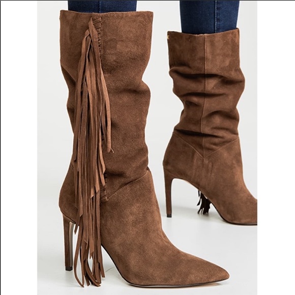 Sam Edelman Fayette Fringed Suede 